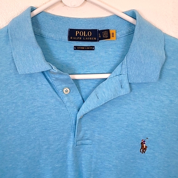 Ralph Lauren Shirts Ralph Lauren Large Polo Custom Slim Fit Light